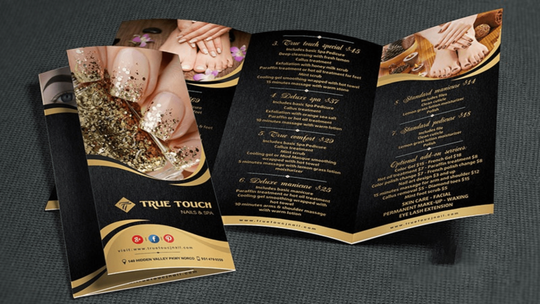 99+ Mẫu Menu Nail Đẹp Thịnh Hành Nhất Hiện Nay